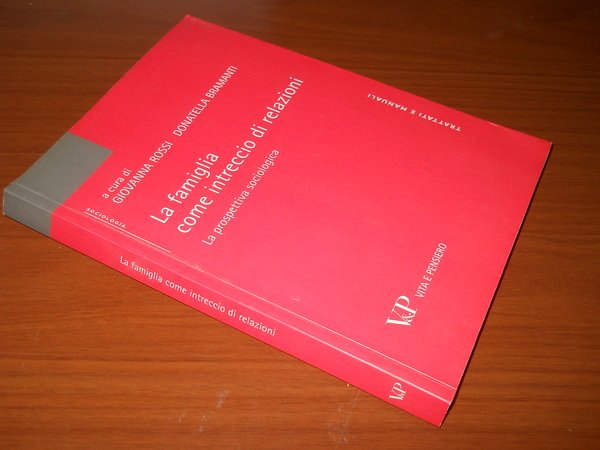 la famiglia come intreccio di relazioni. la prospettiva sociologica