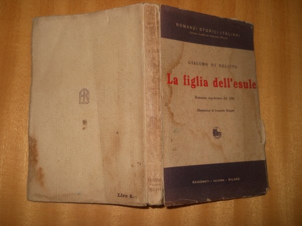 la figlia dell'esule. romanzo napoletano del 1820