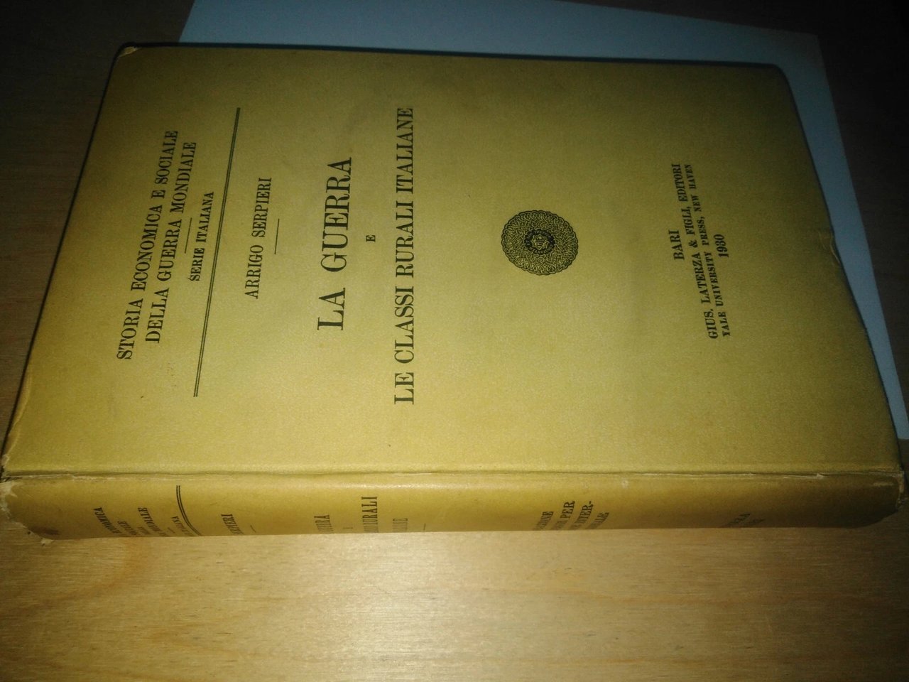 la guerra e le classi rurali italiane