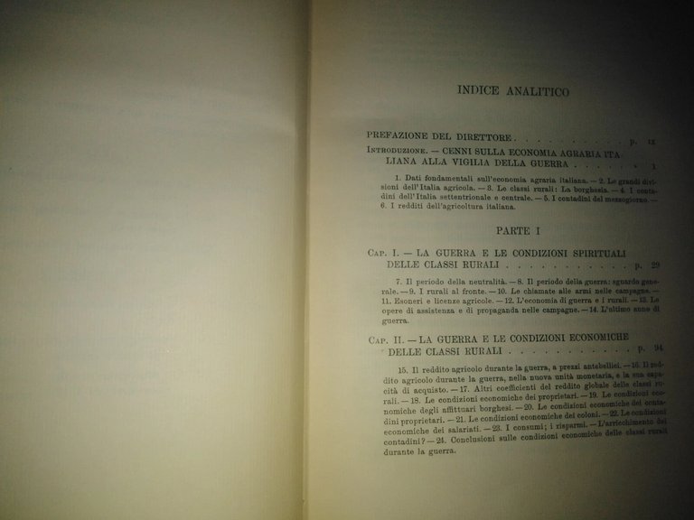 la guerra e le classi rurali italiane