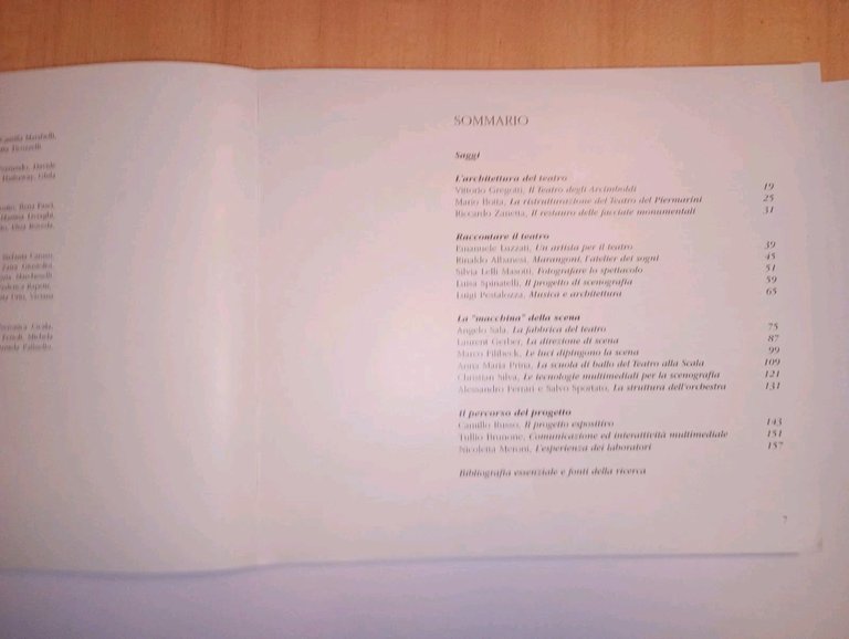LA MAGICA ARTE. ARCHITETTURA E ARTE DELLO SPAZIO SCENICO