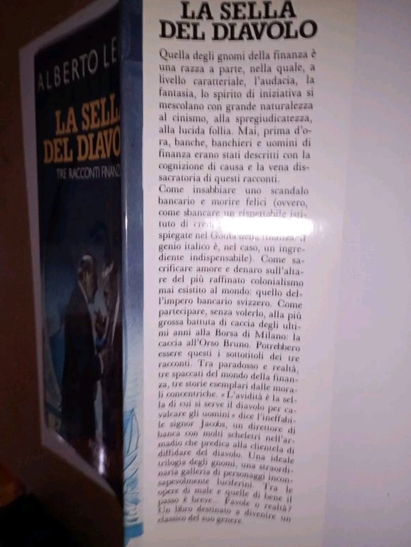la sella del diavolo. tre racconti finanziari | Immagine Gallery 2