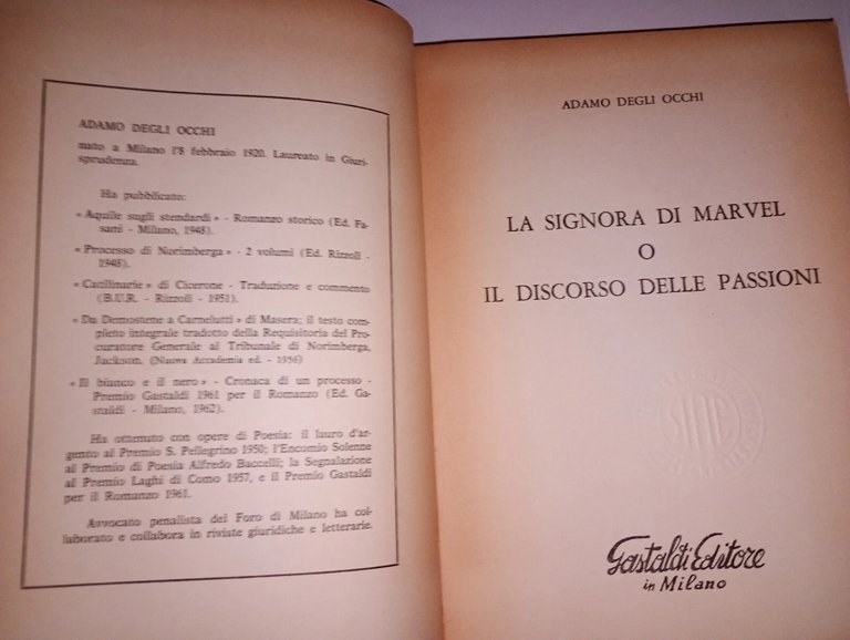 la signora di Marvel o il discorso delle passioni