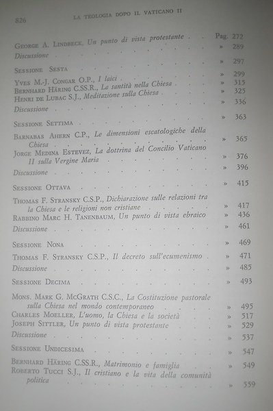 la teologia dopo il Vaticano II. aspetti dottrinali e prospettive …