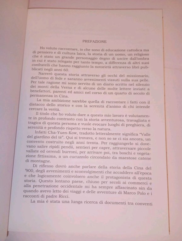 la valle del giardino del té. storia e memoria di …
