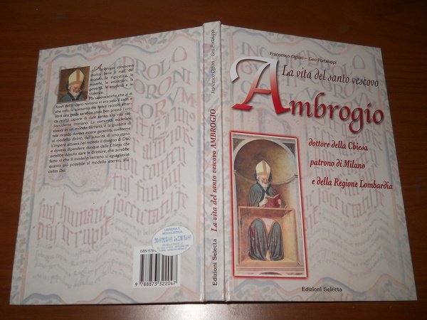 la vita del santo vescovo Ambrogio dottore della Chiesa patrono …