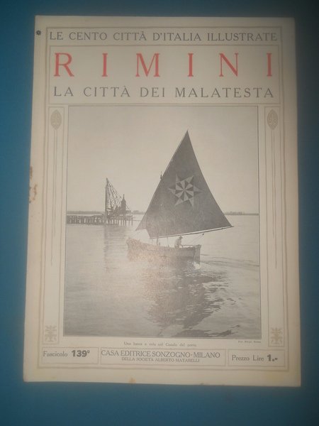 Le Cento città d'Italia illustrate SONZOGNO, fascicolo 139 - RIMINI