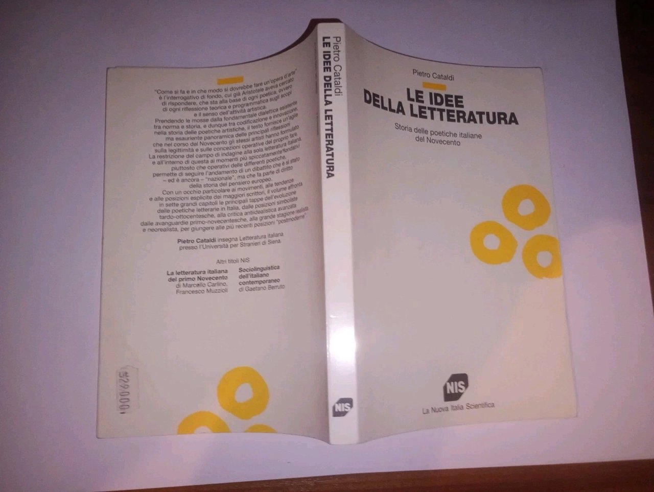 le idee della letteratura. storia delle poetiche italiane del novecento
