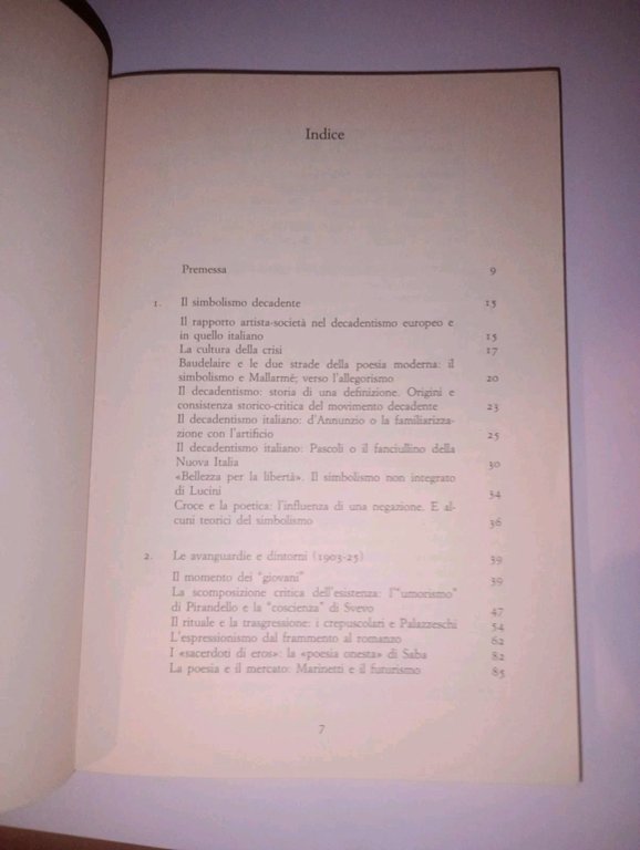 le idee della letteratura. storia delle poetiche italiane del novecento