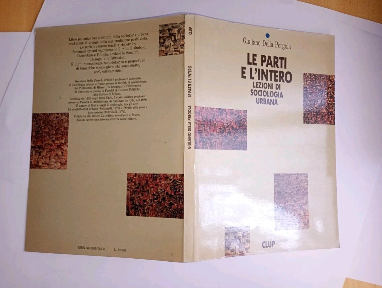 le parti e l'intero. lezioni di sociologia urbana