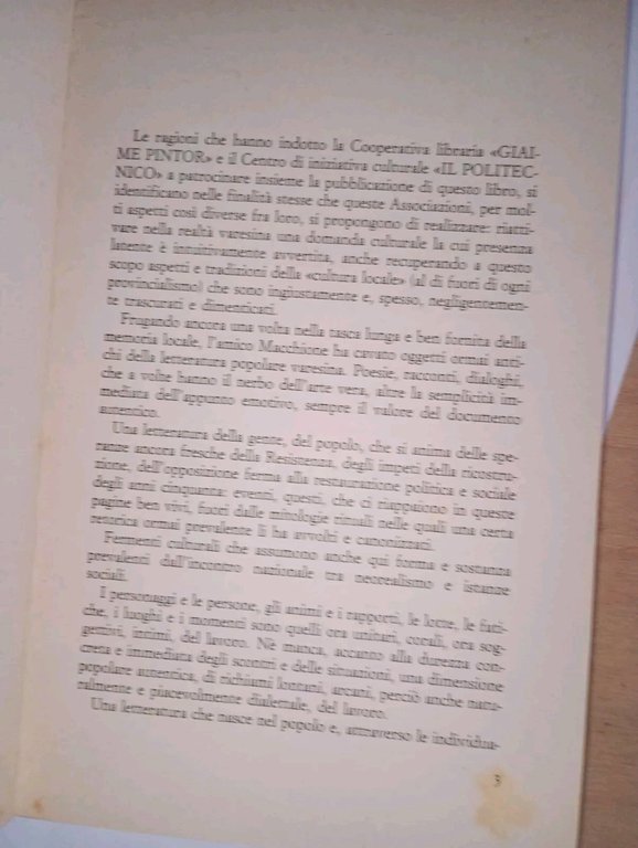 letteratura e popolo. analisi di un'esperienza provinciale (Varese 1944-1960)