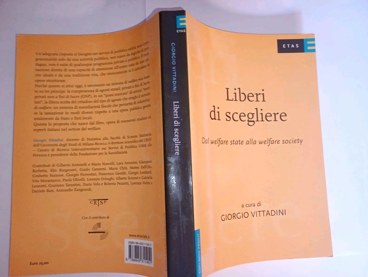 Liberi di scegliere. Dal welfare state alla welfare society