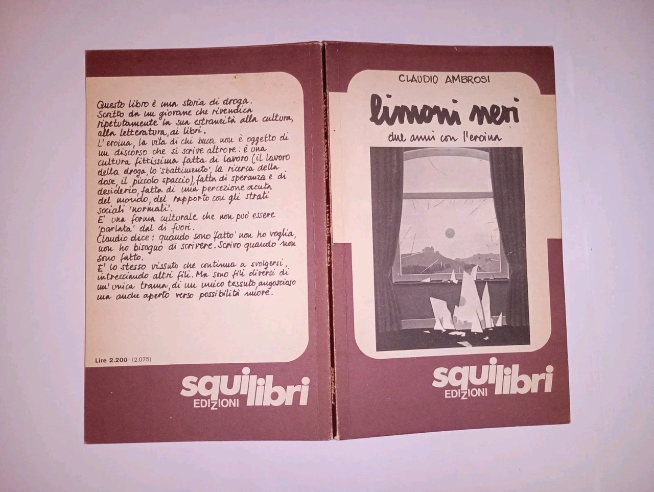 limoni neri, due anni con l'eroina | Immagine principale