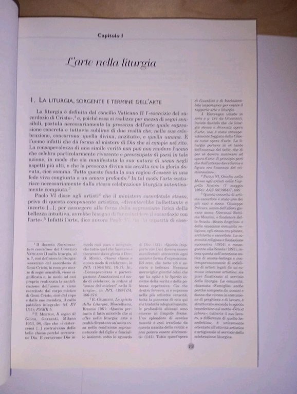 Liturgia e arte. I luoghi della celebrazione