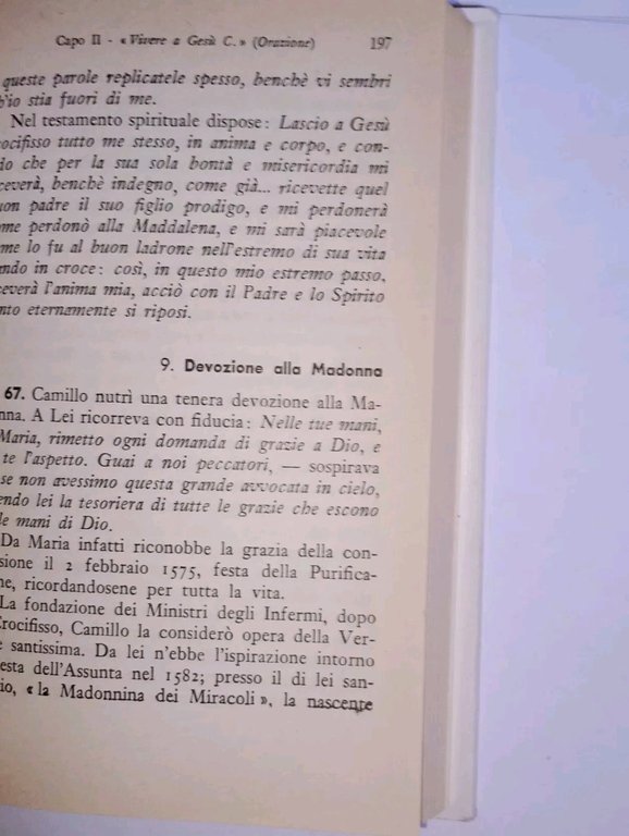 lo spirito di S. Camillo de Lellis. guida spirituale all'assistenza …