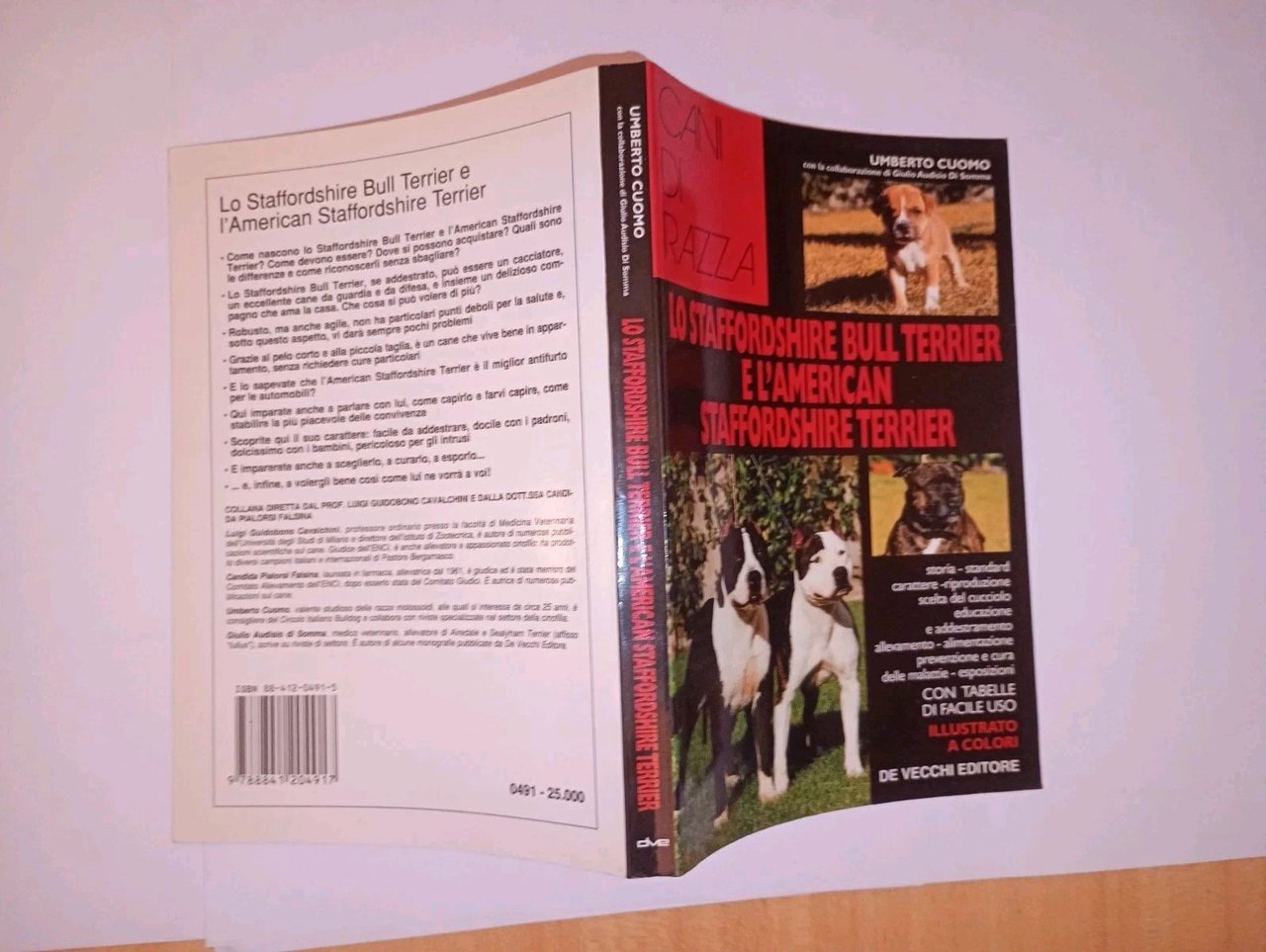 lo staffordshire bull terrier e l'american staffordshire terrier