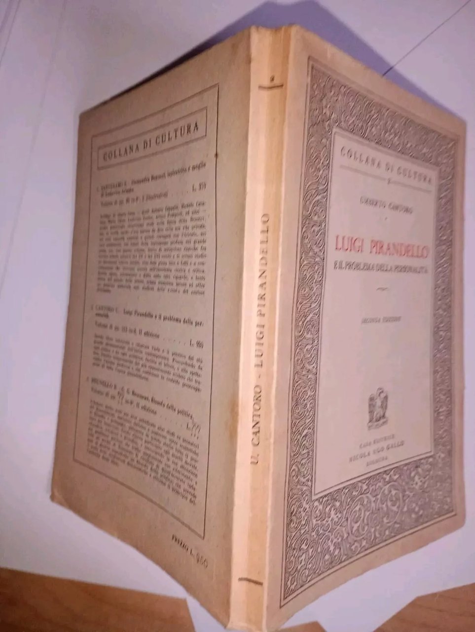 LUIGI PIRANDELLO e il problema della personalità