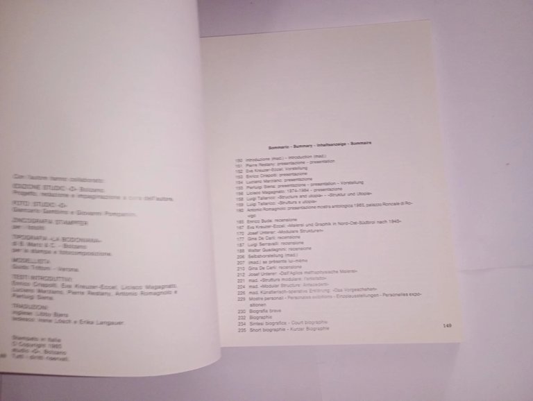 mad. (MARIO DALL'AGLIO), Progetto: moduli e strutture