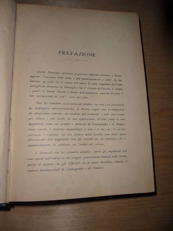 MANUALE DELL’UFFICIALE DI ROTTA