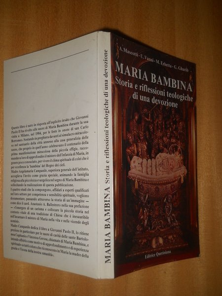 MARIA BAMBINA. storia e riflessioni teologiche di una devozione