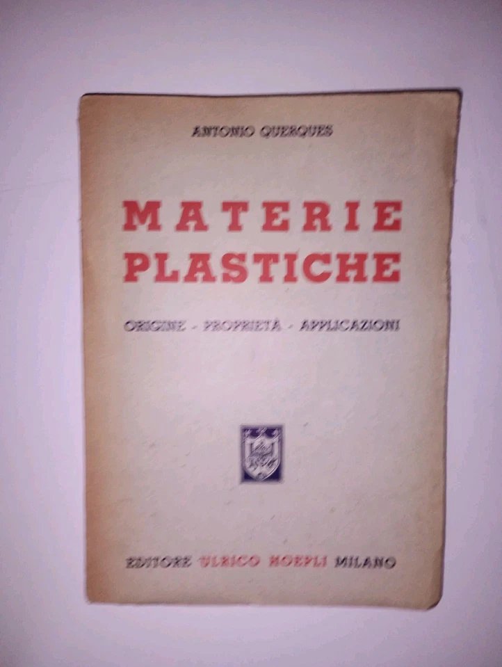 Materie plastiche. origine proprietà applicazioni