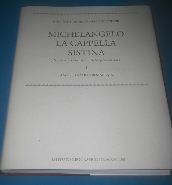 Michelangelo La Cappella Sistina 3 Volumi