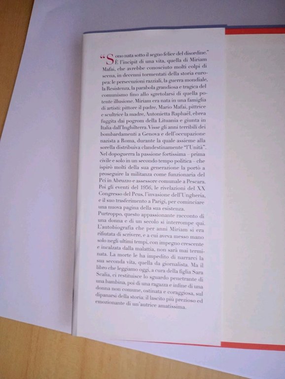 MIRIAM MAFAI, una vita quasi due | Immagine Gallery 2