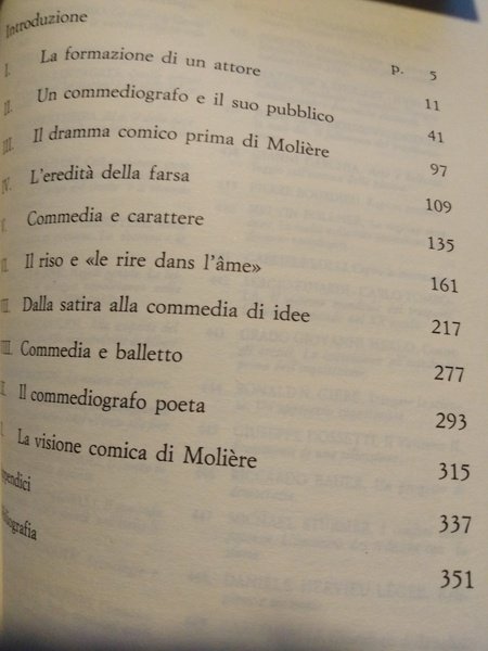 Molière. uno scrittore di teatro e il suo pubblico - …