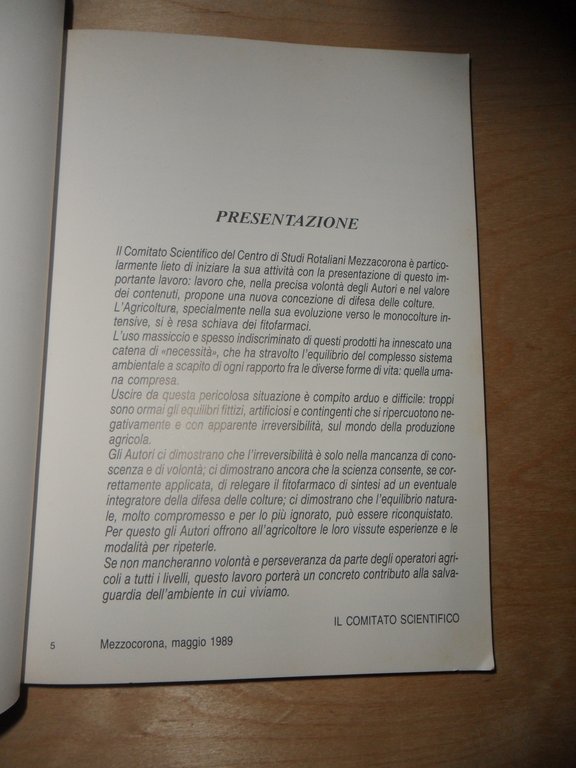 Natura e agricoltura. protezione integrata attraverso la conoscenza e la …