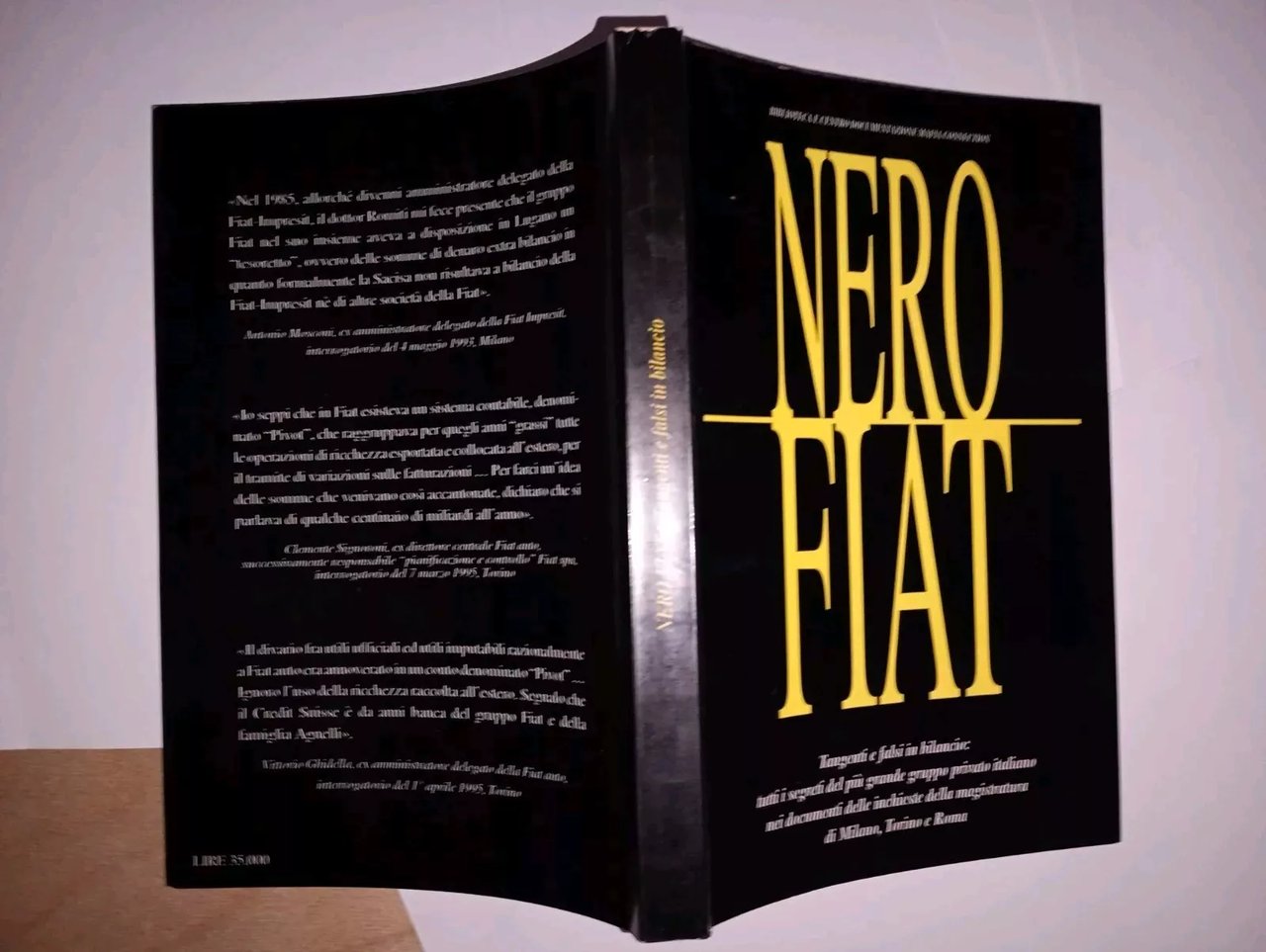 Nero Fiat (tangenti, falsi bilancio, segreti, magistratura)