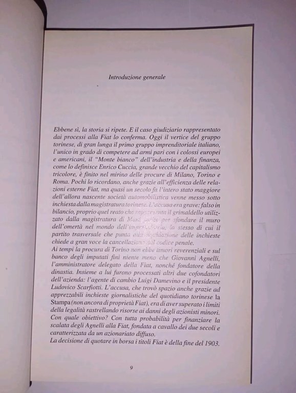 Nero Fiat (tangenti, falsi bilancio, segreti, magistratura)