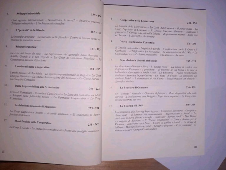 nova milanese. storia cooperative dall'800 al 1997