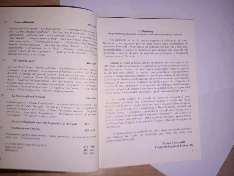 nova milanese. storia cooperative dall'800 al 1997