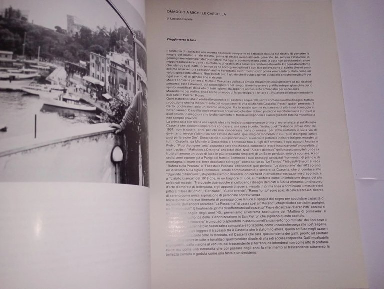 OMAGGIO A MICHELE CASCELLA - PALAZZO ROSSO - GENOVA - …