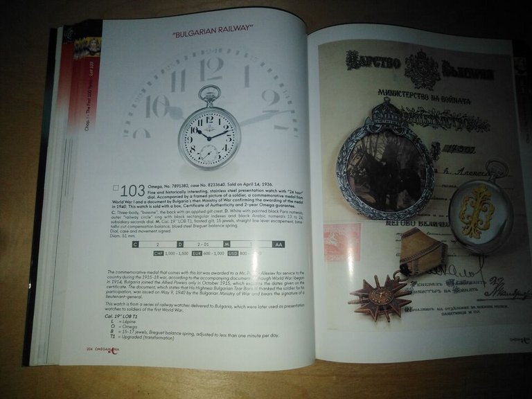 OMEGA MANIA THEMATIC AUCTION - catalogo asta 2007 Geneva