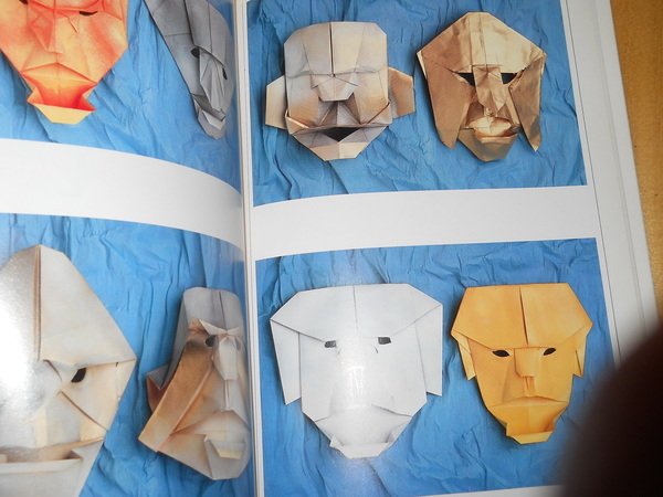 Origami. maschere animate