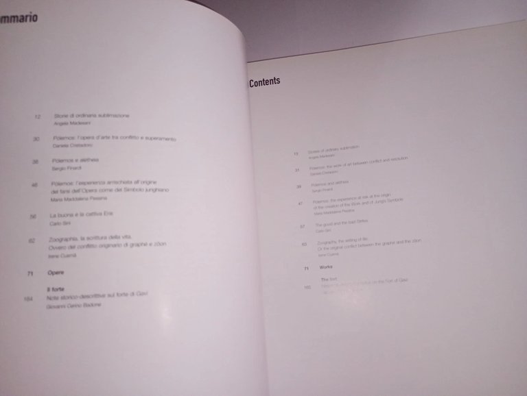 POLEMOS. l'opera d'arte tra conflitto e superamento. the work of …