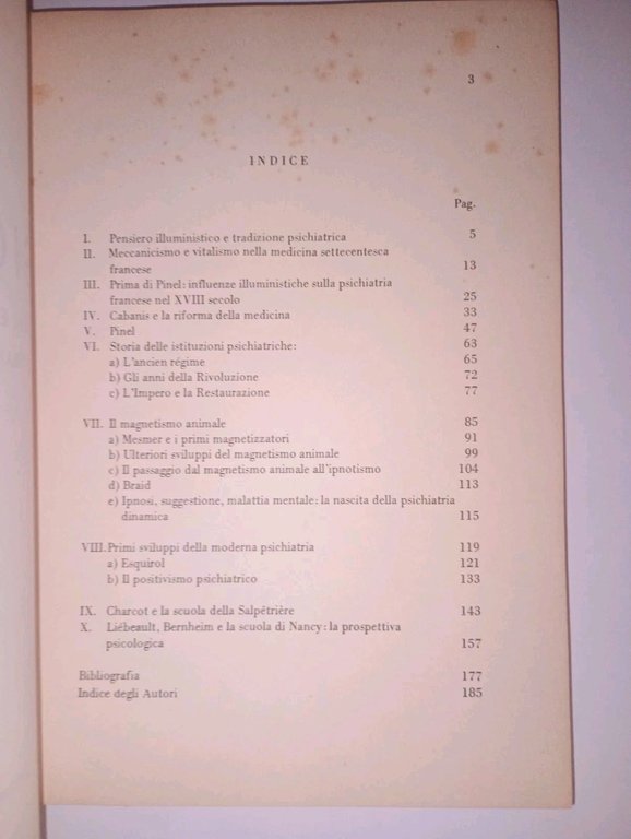 Psichiatria. Istituzioni e tradizione ipno-suggestiva in Francia nei secoli XVII-XIX