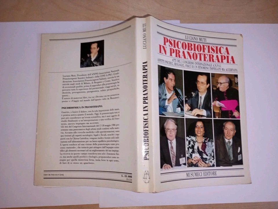 Psicobiofisica in pranoterapia. atti congresso ANPS