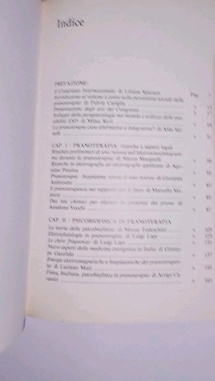 Psicobiofisica in pranoterapia. atti congresso ANPS