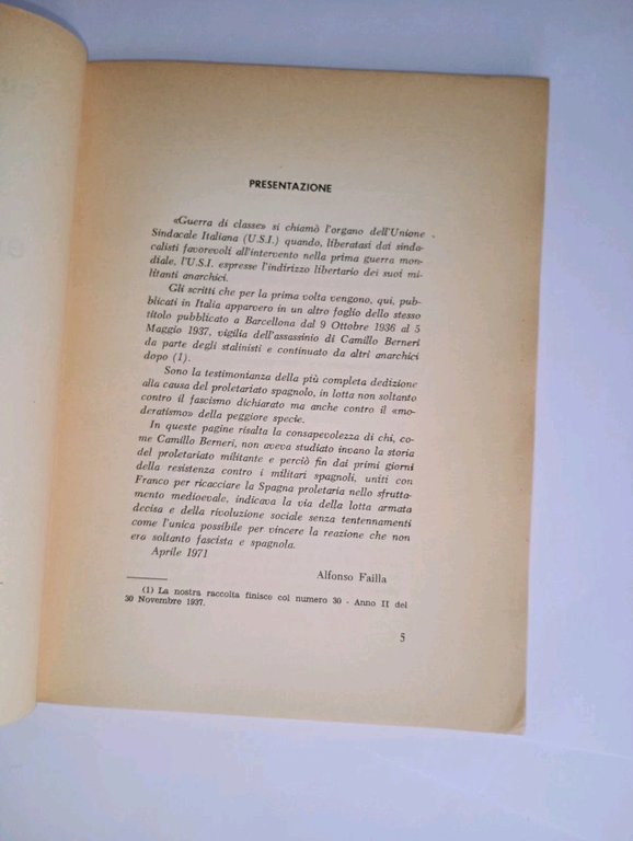Quaderni liberi 3 - guerra di classe in Spagna (1936-1937) …