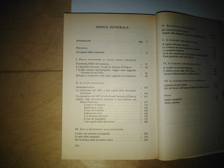 religiosità culto folklore