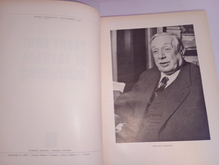 RENATO SIMONI. Trent'anni di cronaca drammatica - vol. 1. 1911 …