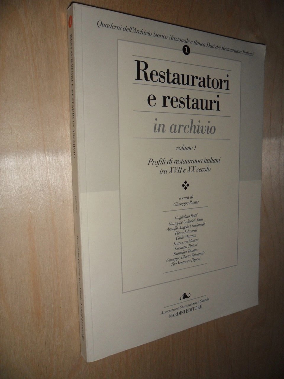 restauratori e restauri in archivio. vol. 1 - profili tra …