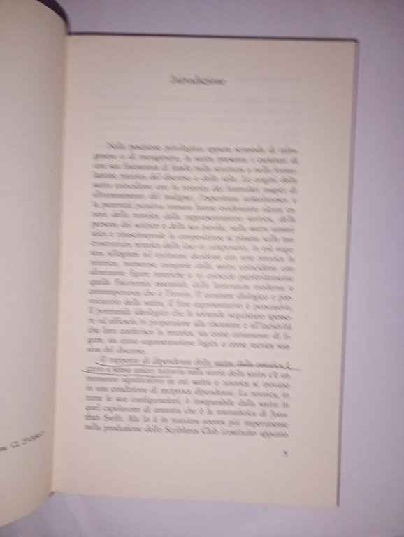 retorica della satira