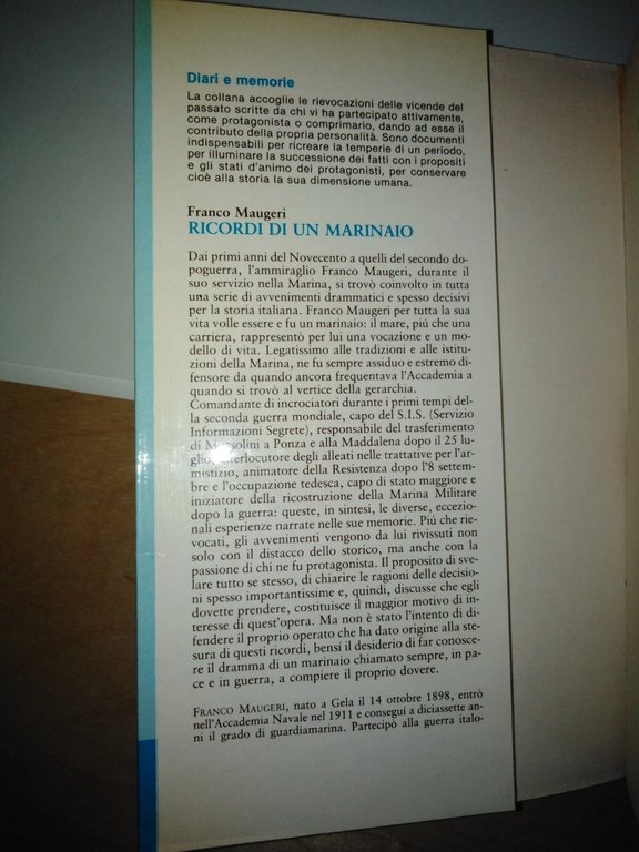 ricordi di un marinaio. la marina italiana dai primi del …