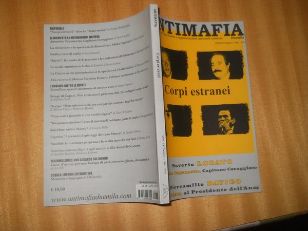 rivista Antimafia n. 1 del 2016 - n. 73