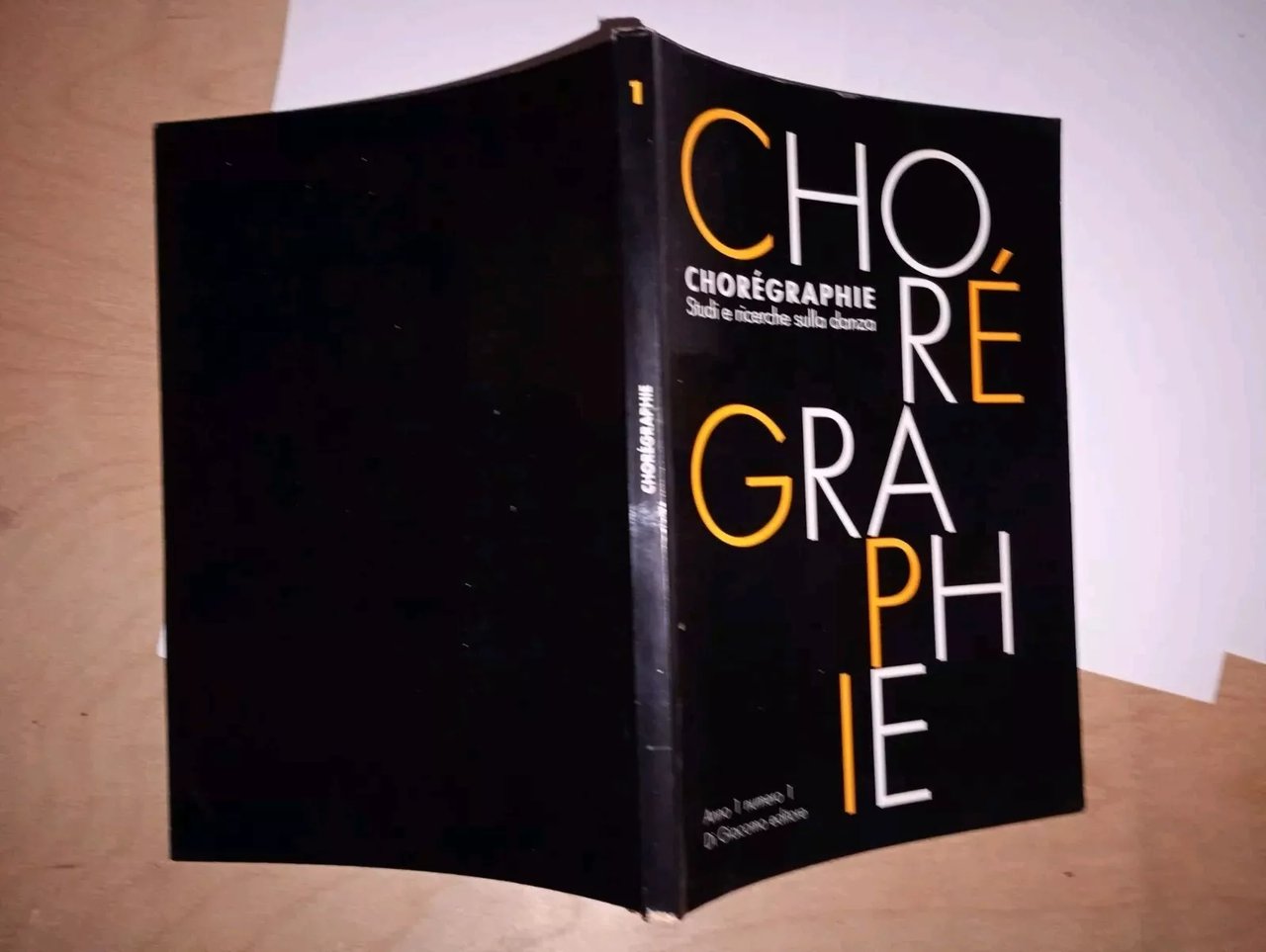 rivista CHORéGRAPHIE. studi e ricerche sulla danza - anno 1 … | Immagine principale