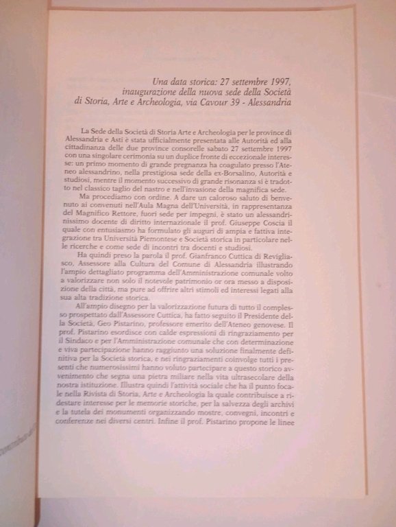 rivista di storia arte archeologia - tra le province di …