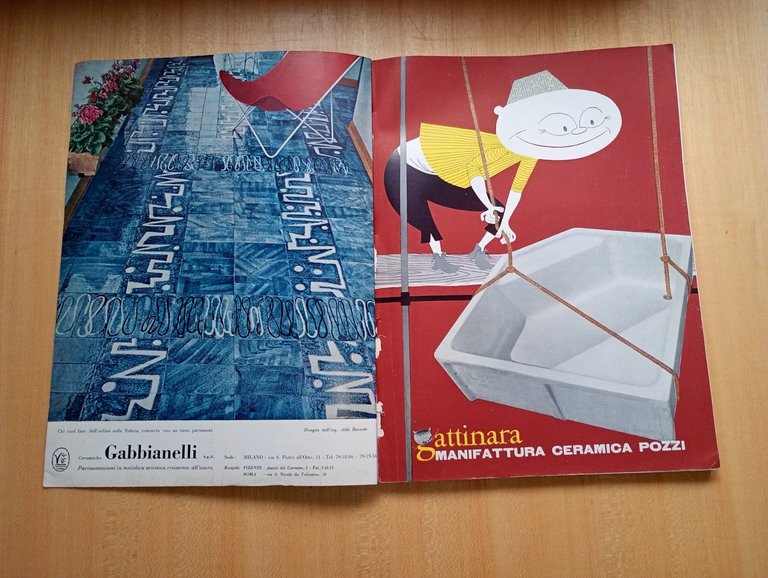 rivista DOMUS n. 301 / 1954. fascicolo dedicato alla Triennale